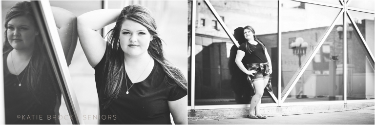Black and White Senior Photos