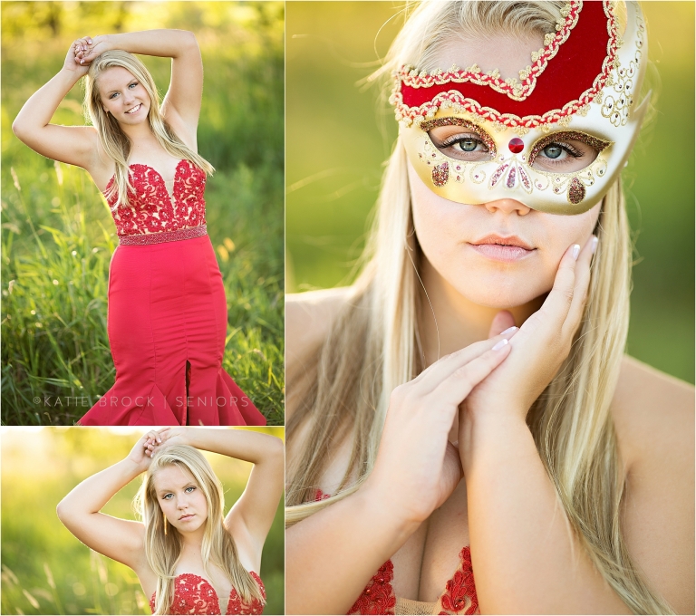 Mascaraed senior picture
