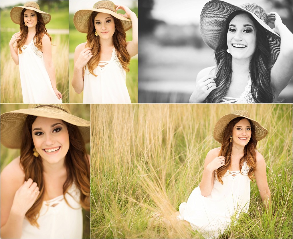 ND Senior Pics floppy hat