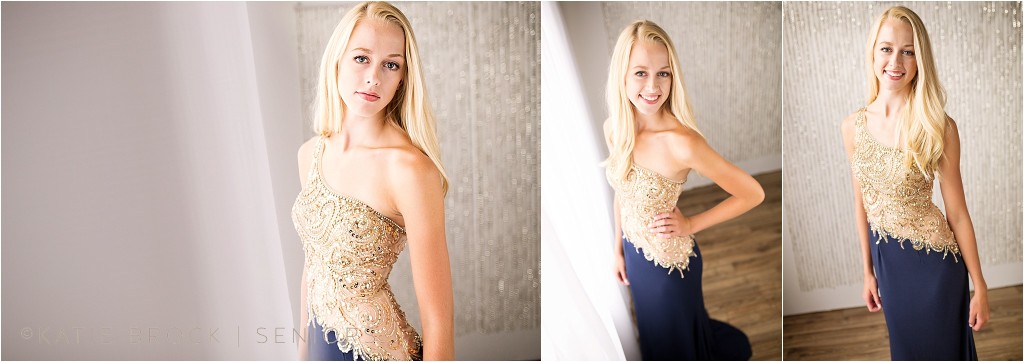 Indoor Studio senior photos