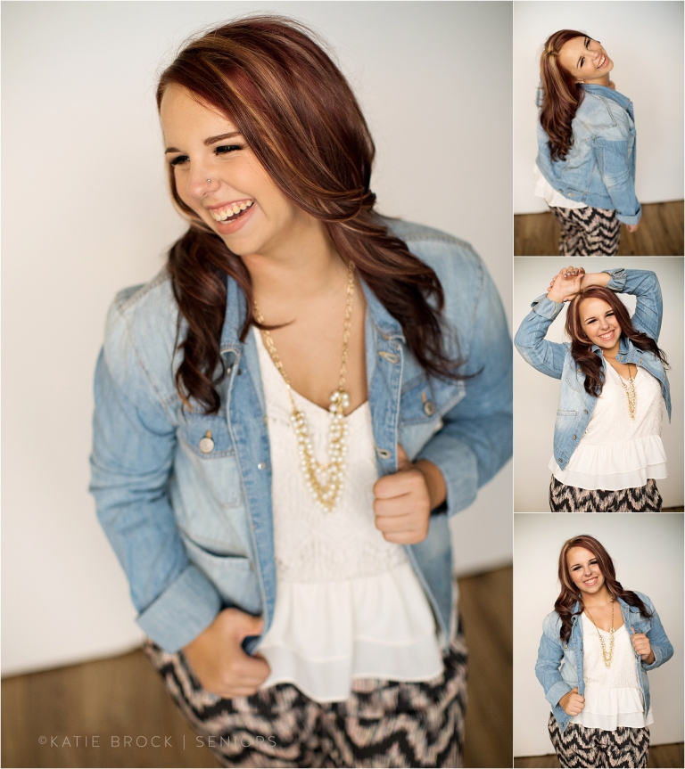 Indoor senior pictures