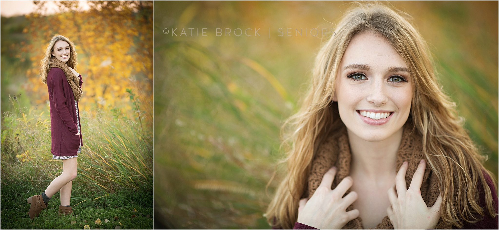 Fall country senior photos