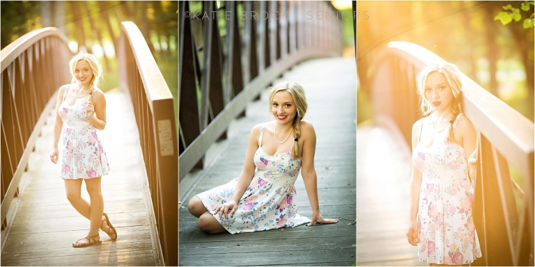 Outdoor summer senior pictures