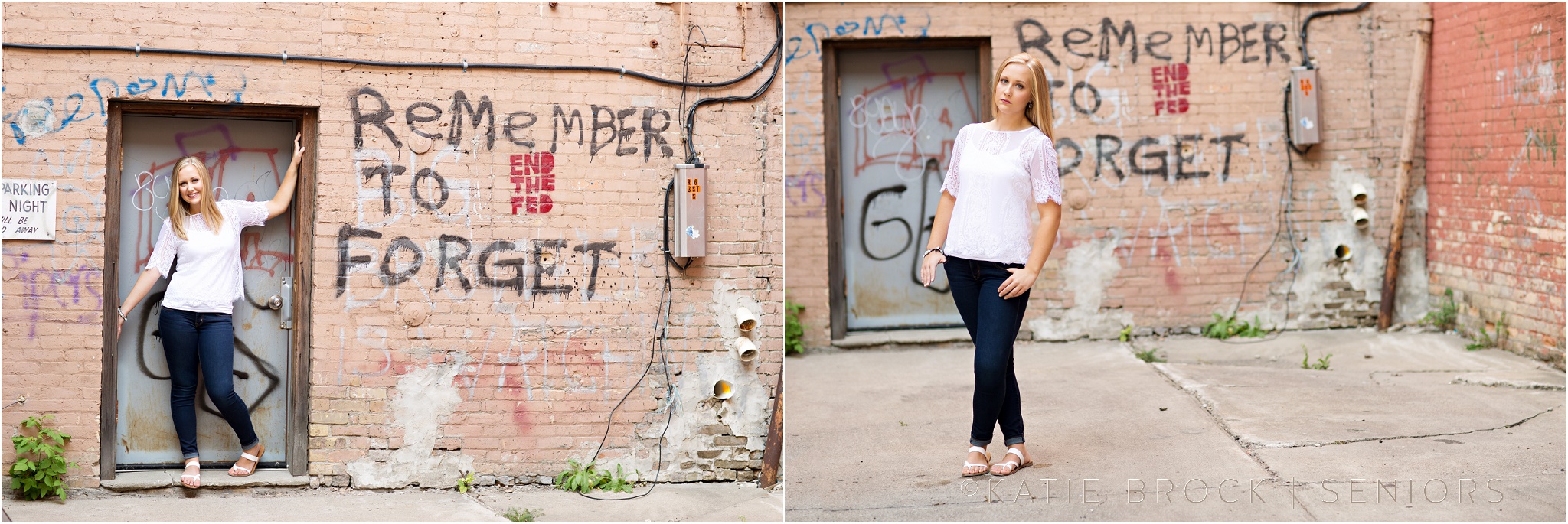 Downtown Senior photos
