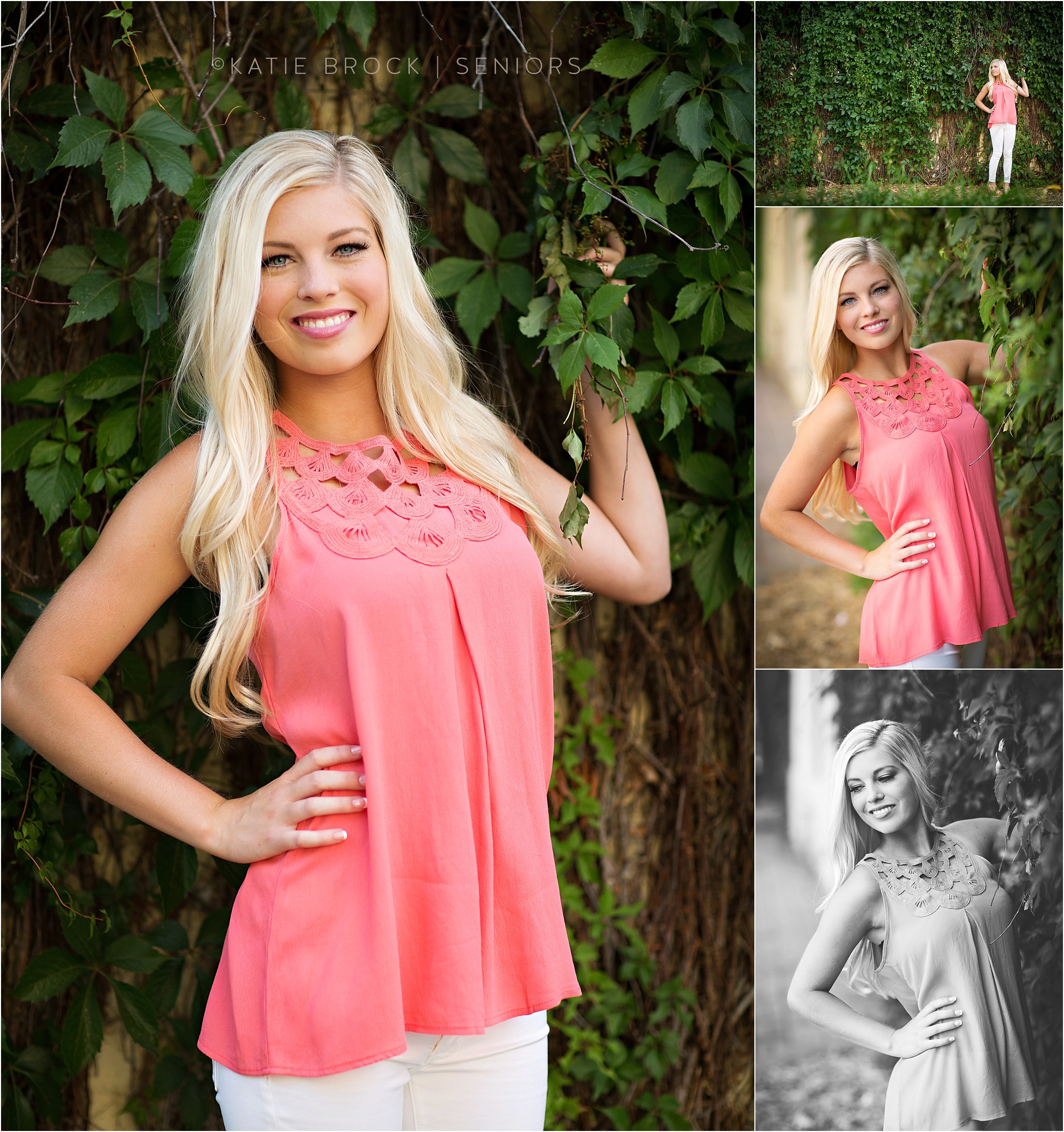Ivy wall senior pictures