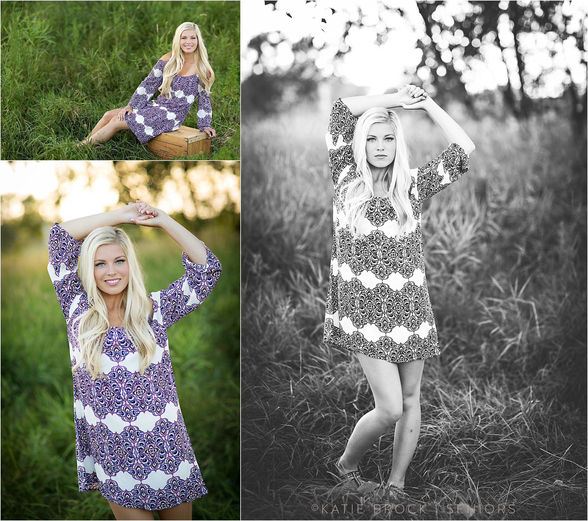 boho style senior photos