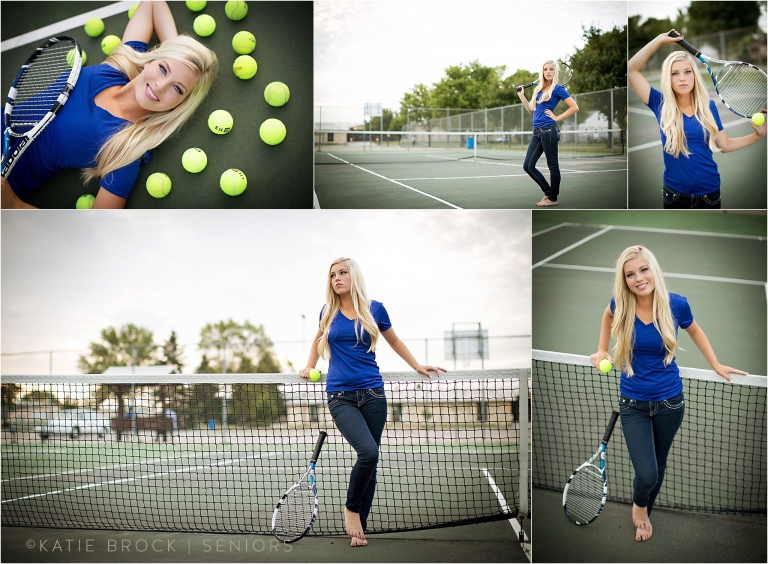 Tennis senior pics
