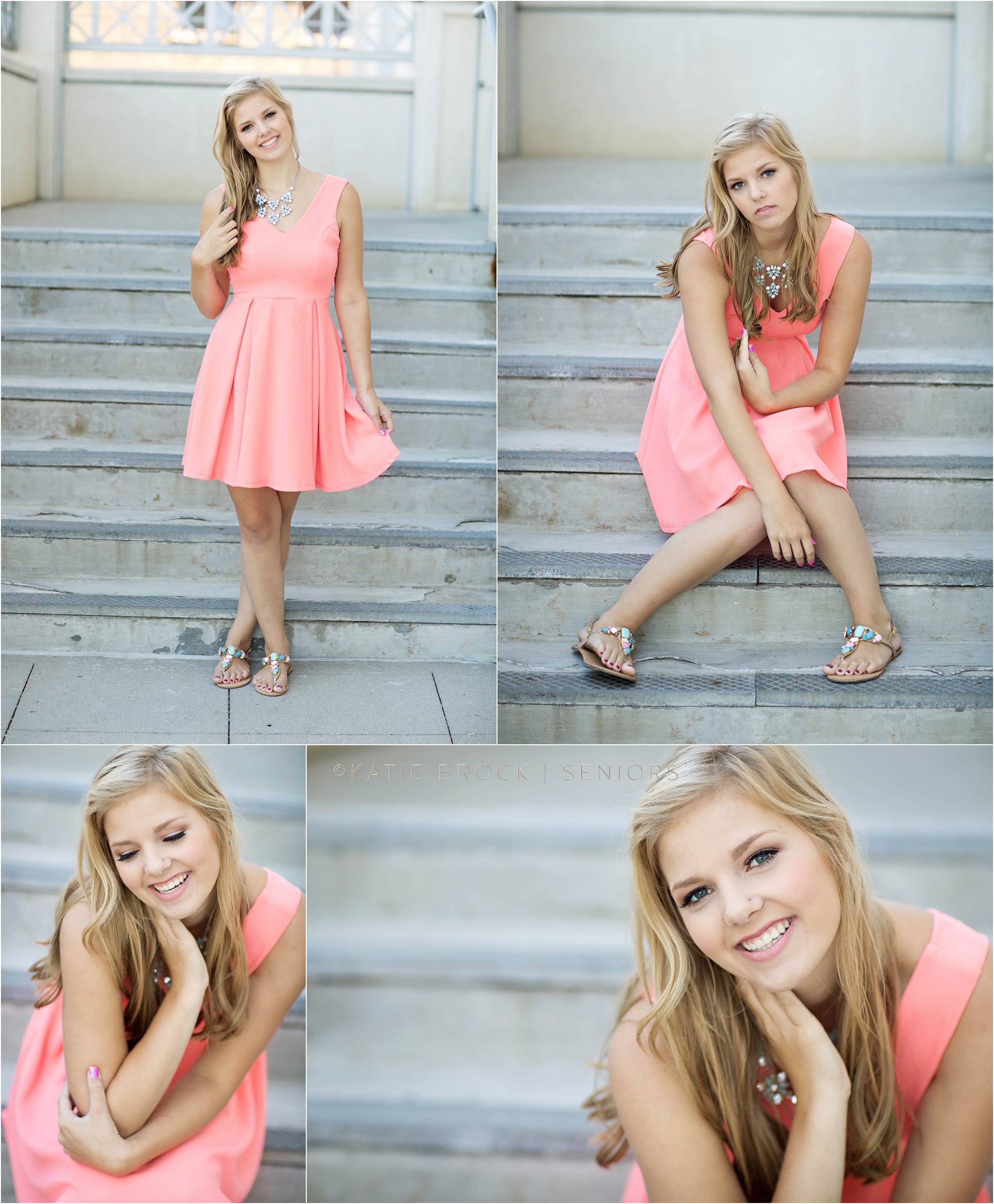 Stairway senior photos