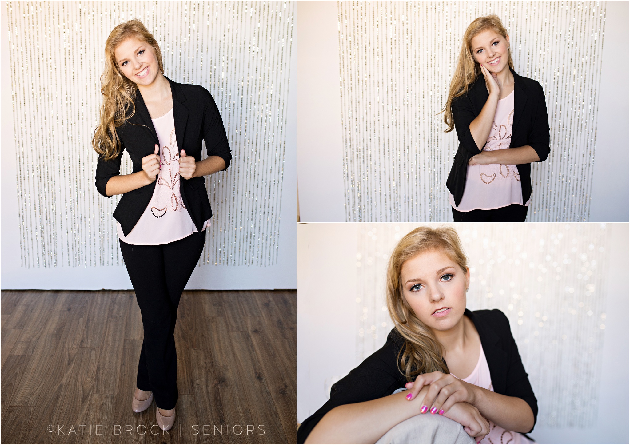 Indoor senior photos