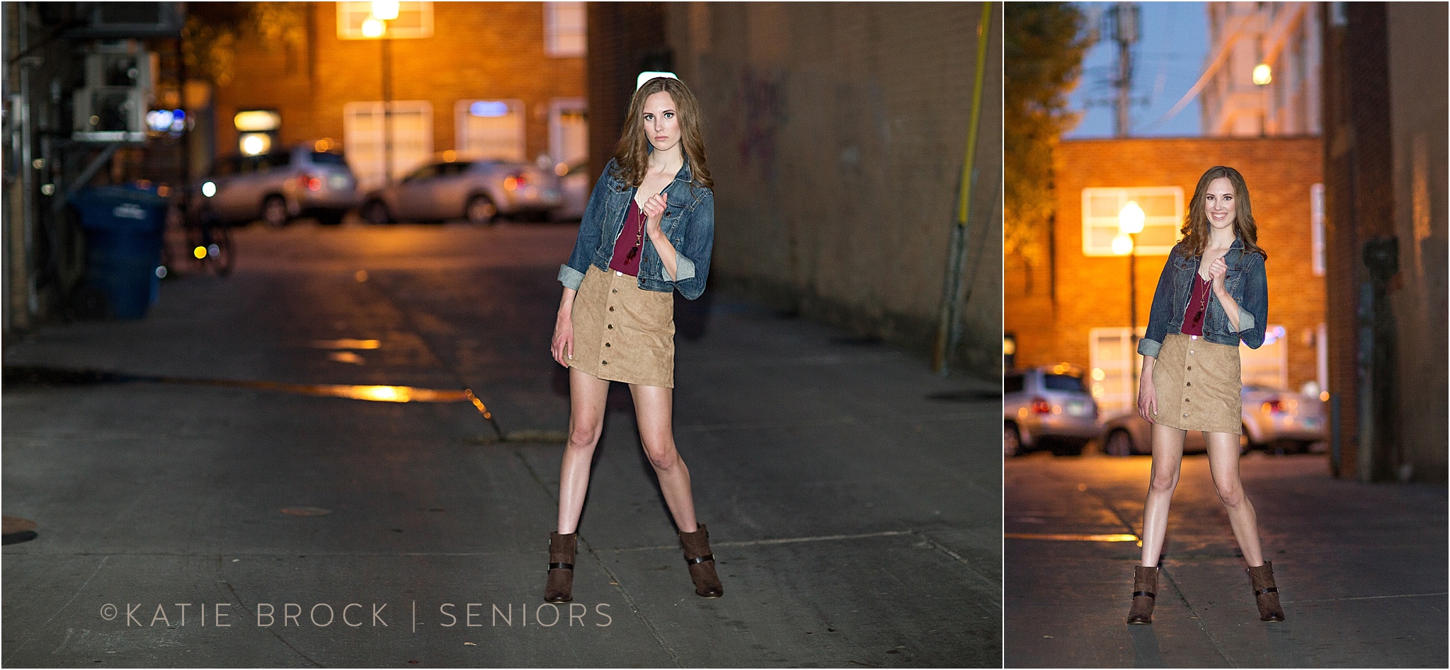 Alleyway senior photos