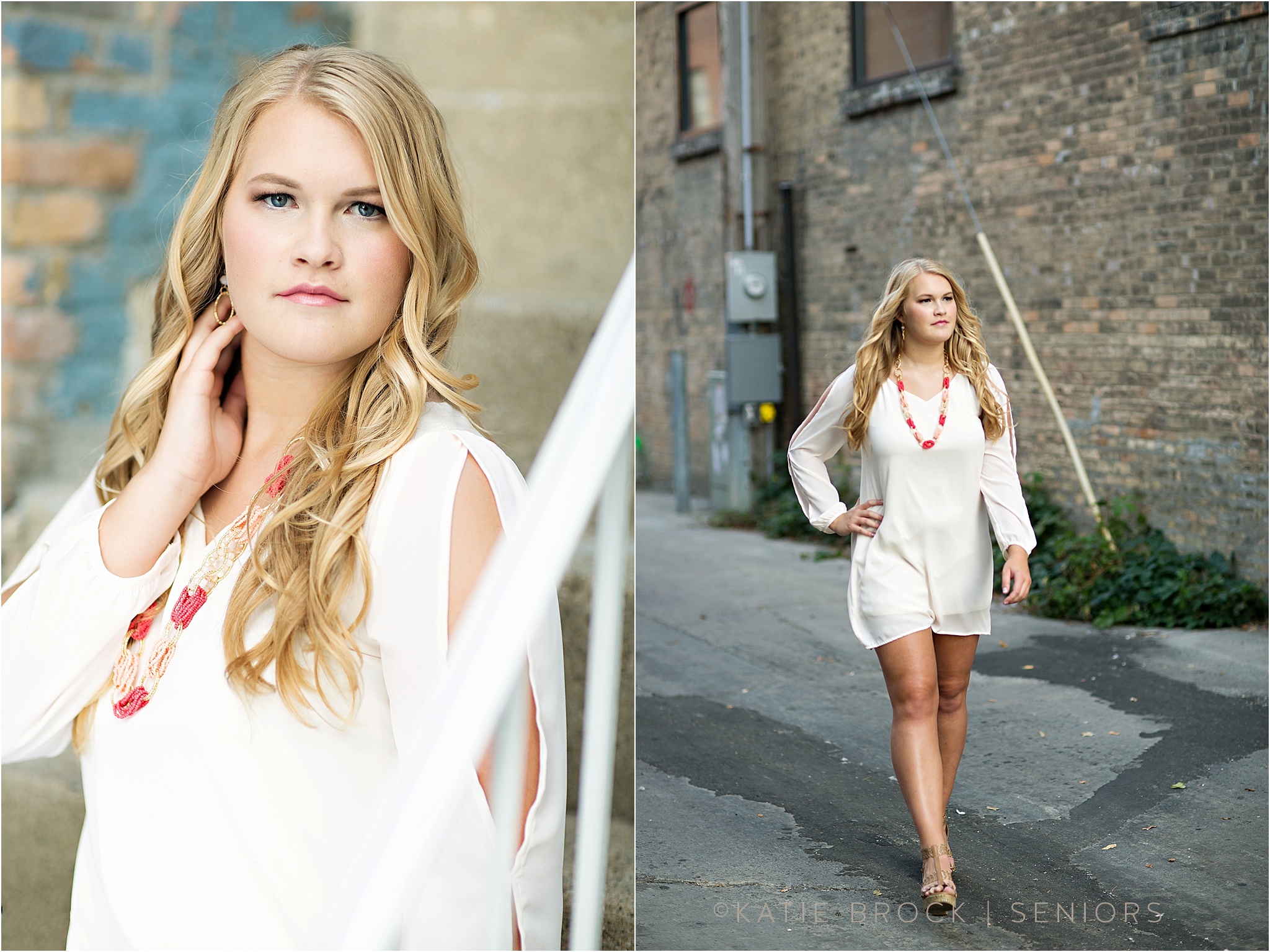 Alleyway senior photos