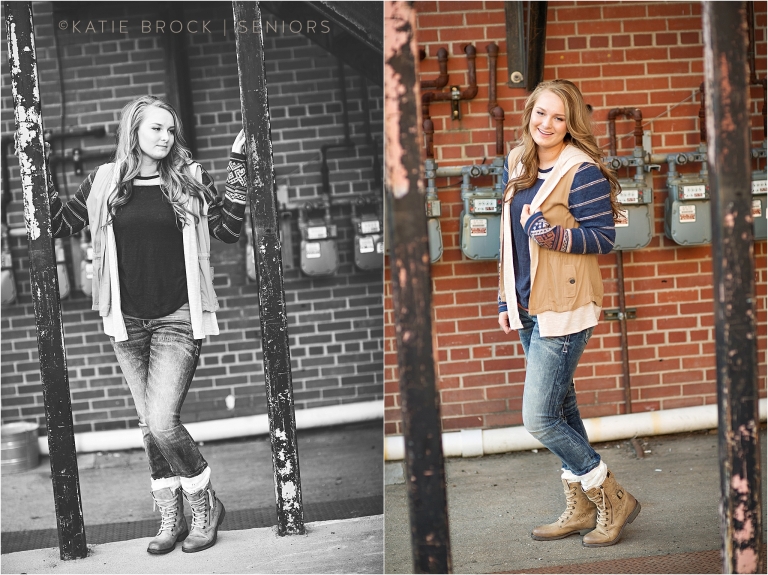 Downtown senior pictures
