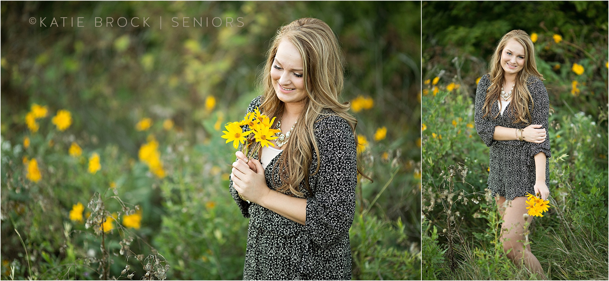 Flower senior pictures