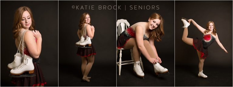 Skating senior photos