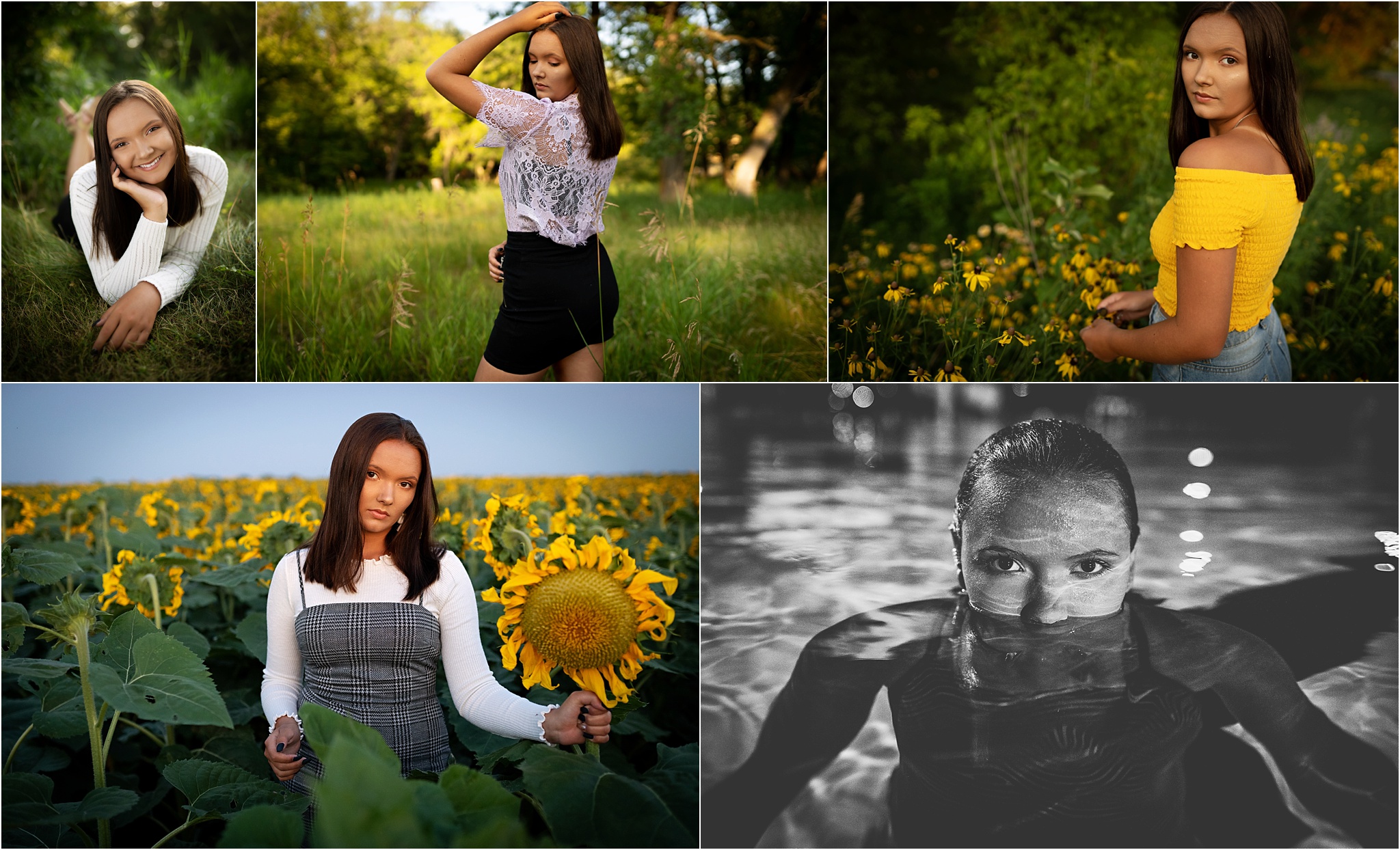 Downtown Senior Photos