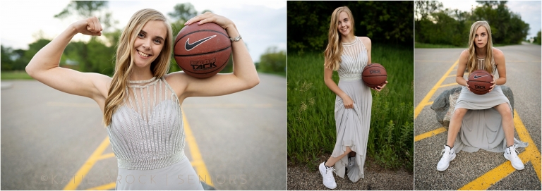 Senior girl sports pictures