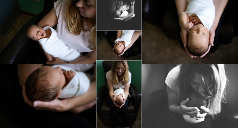 Fresh baby photo session