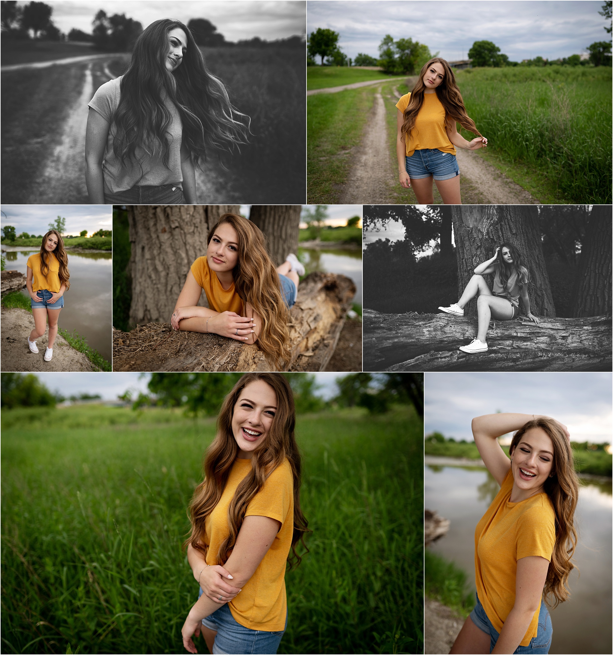 North Dakota Country Senior pictures