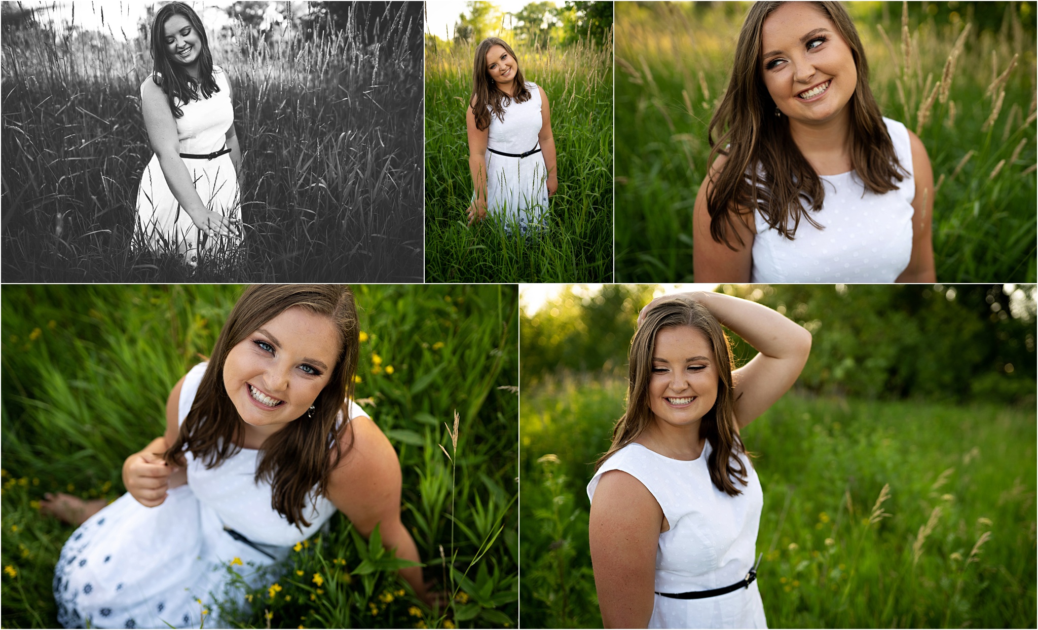 Senior photos in summer